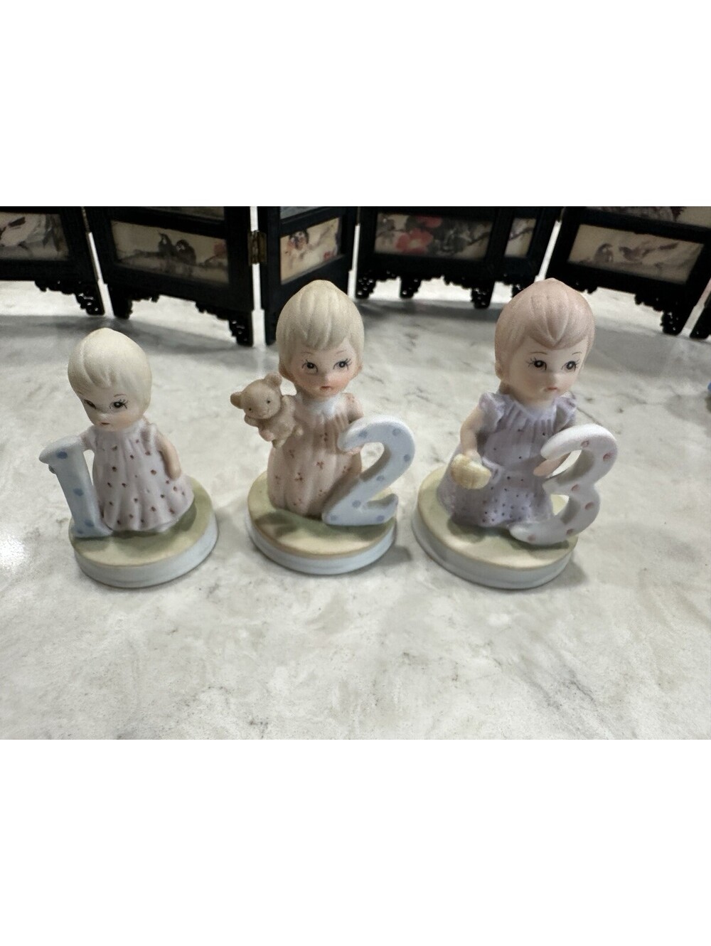 Christopher Collection "Birthday Girls"  by Geo. Z. Lefton,  released in 1982